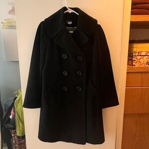 JCrew Black Wool Peacoat!